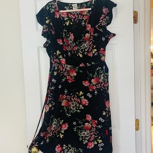 Floral WRAP dress